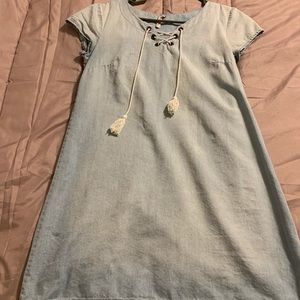 Denim dress